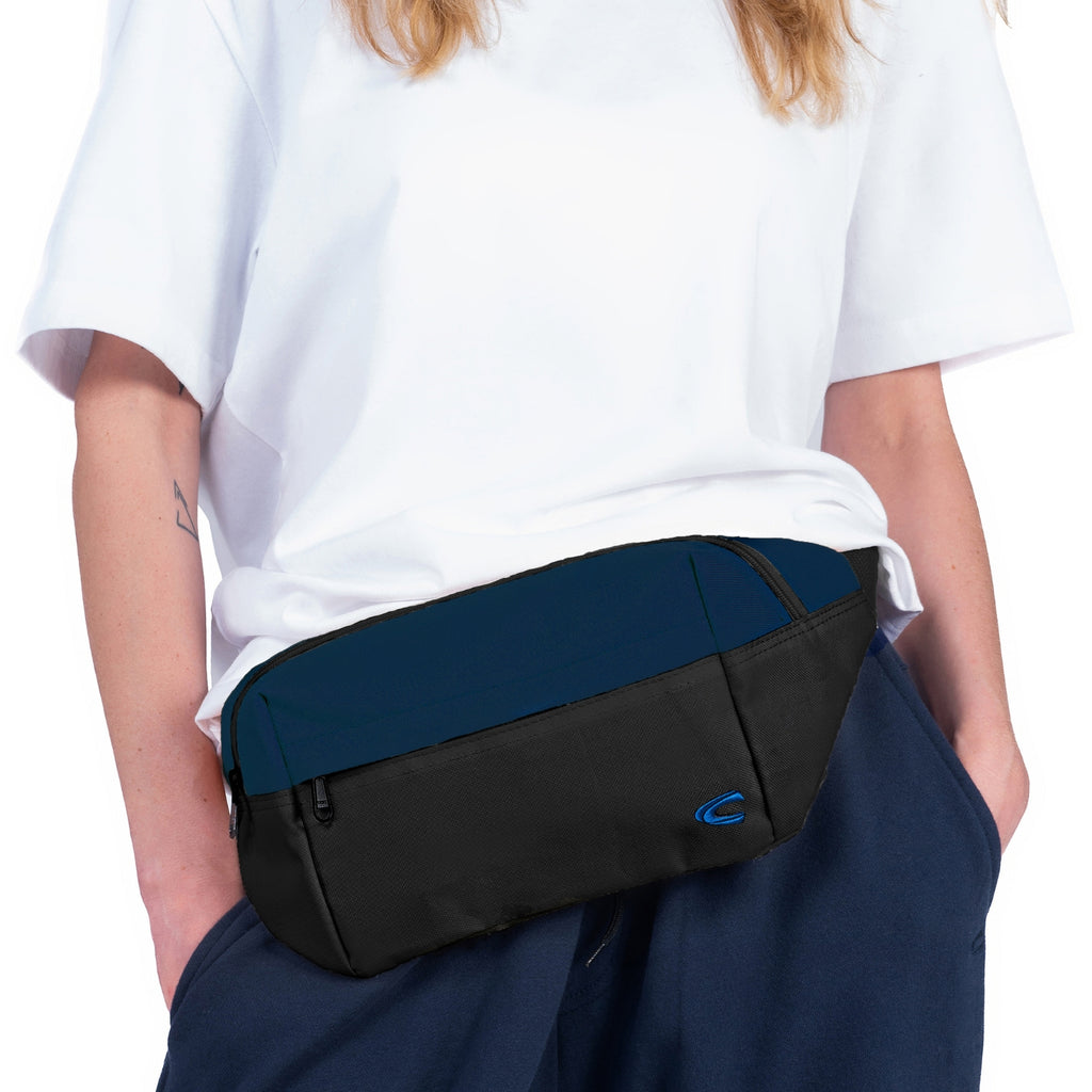 C by camel active | Unisex AW22 Slim Waist Pouch M | Blue