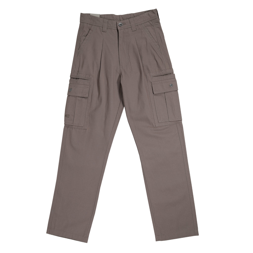 camel active | Cargo Trousers Regular Fit in Cotton Twill | Tan