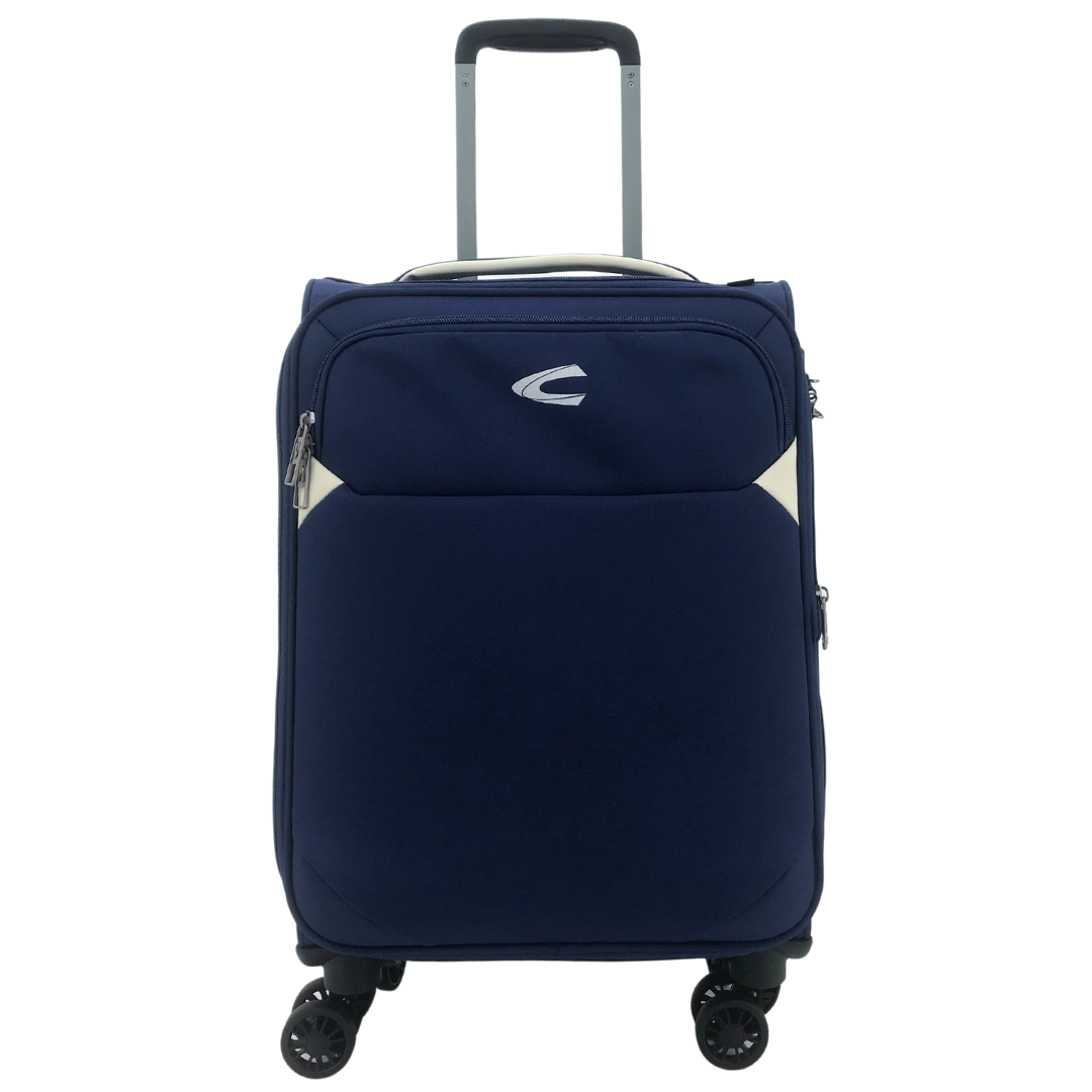 c by camel active rPET Superlight Softcase Luggage 8 Wheels TSA Secure Zip Expandable 513530