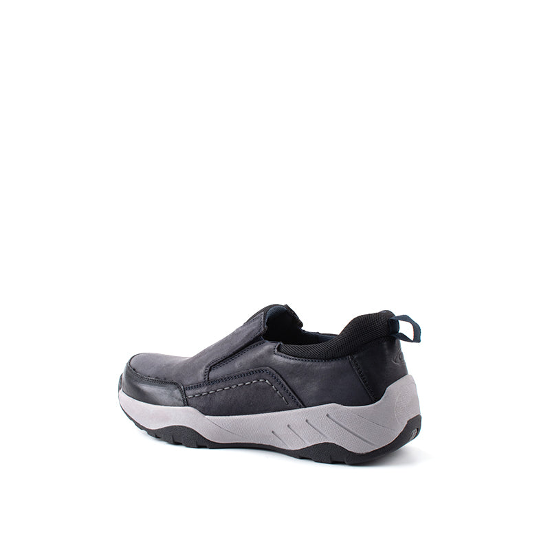 camel active Leather Slip On Shoes Men Navy VALON 852369-RS1-43
