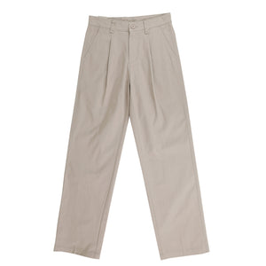 camel active Men Pleated Chino Trousers in Regular Fit  with 5 Pockets in 2 Colours Solid Cotton Twill 9-300Y21NA0847