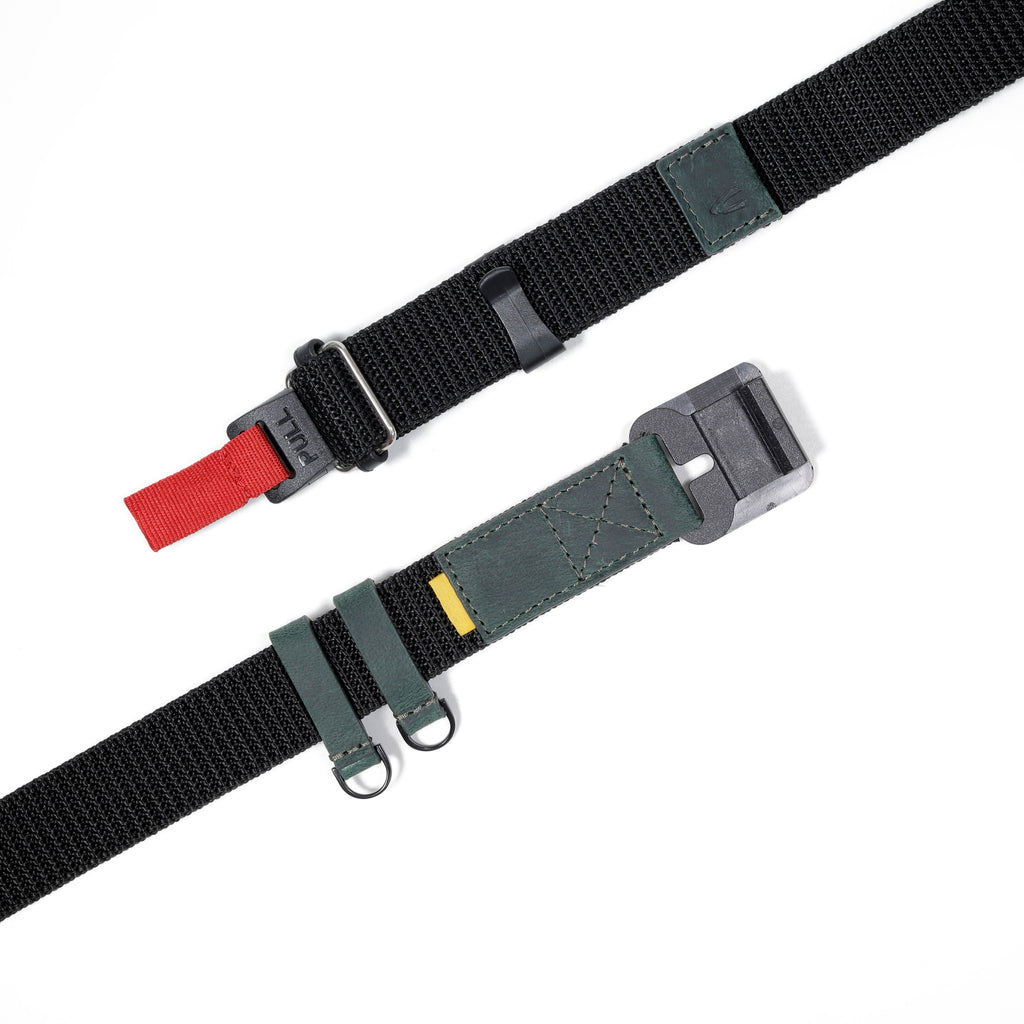 C by camel active | Men Casual Magnetic Nylon Belt | Black