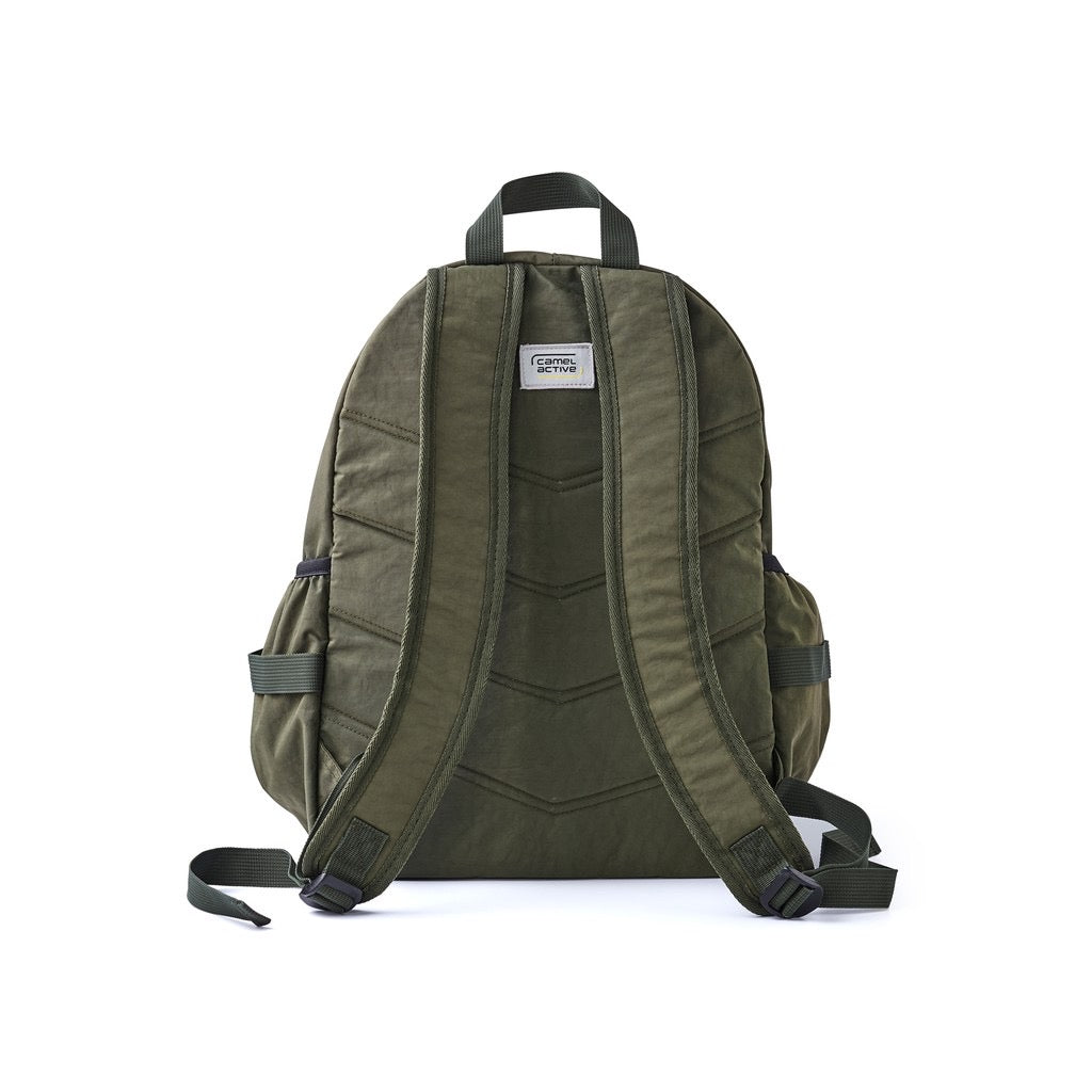 camel active | C+ Quilt Laptop Backpack | Green