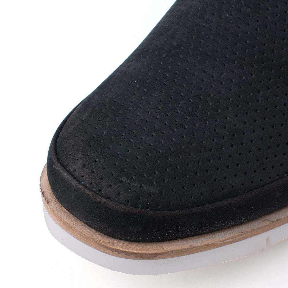 camel active | Slip On Casual Men Shoes with Perforated Details TRAVIZ | NAVY