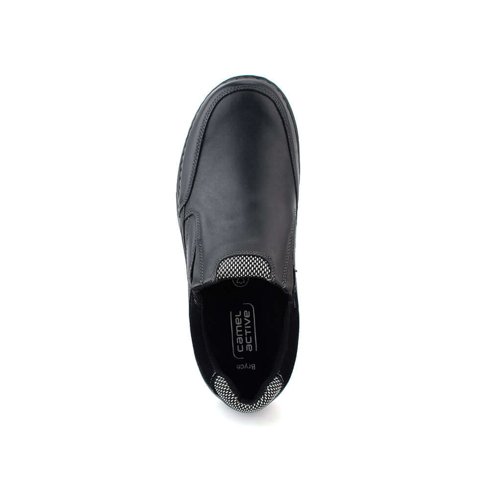 camel active | Basic Slip On Casual Men Shoes BRYCE | Black