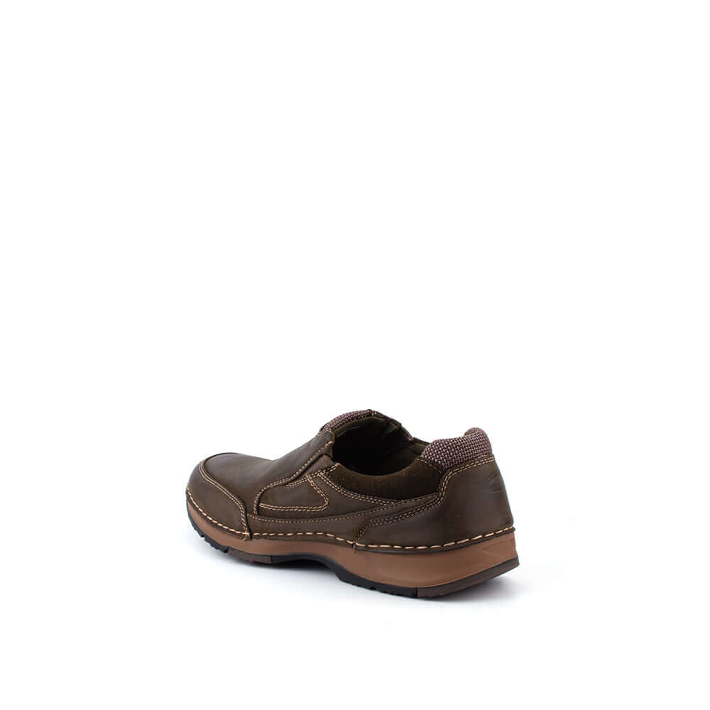 camel active | Basic Slip On Casual Men Shoes BRYCE | Olive