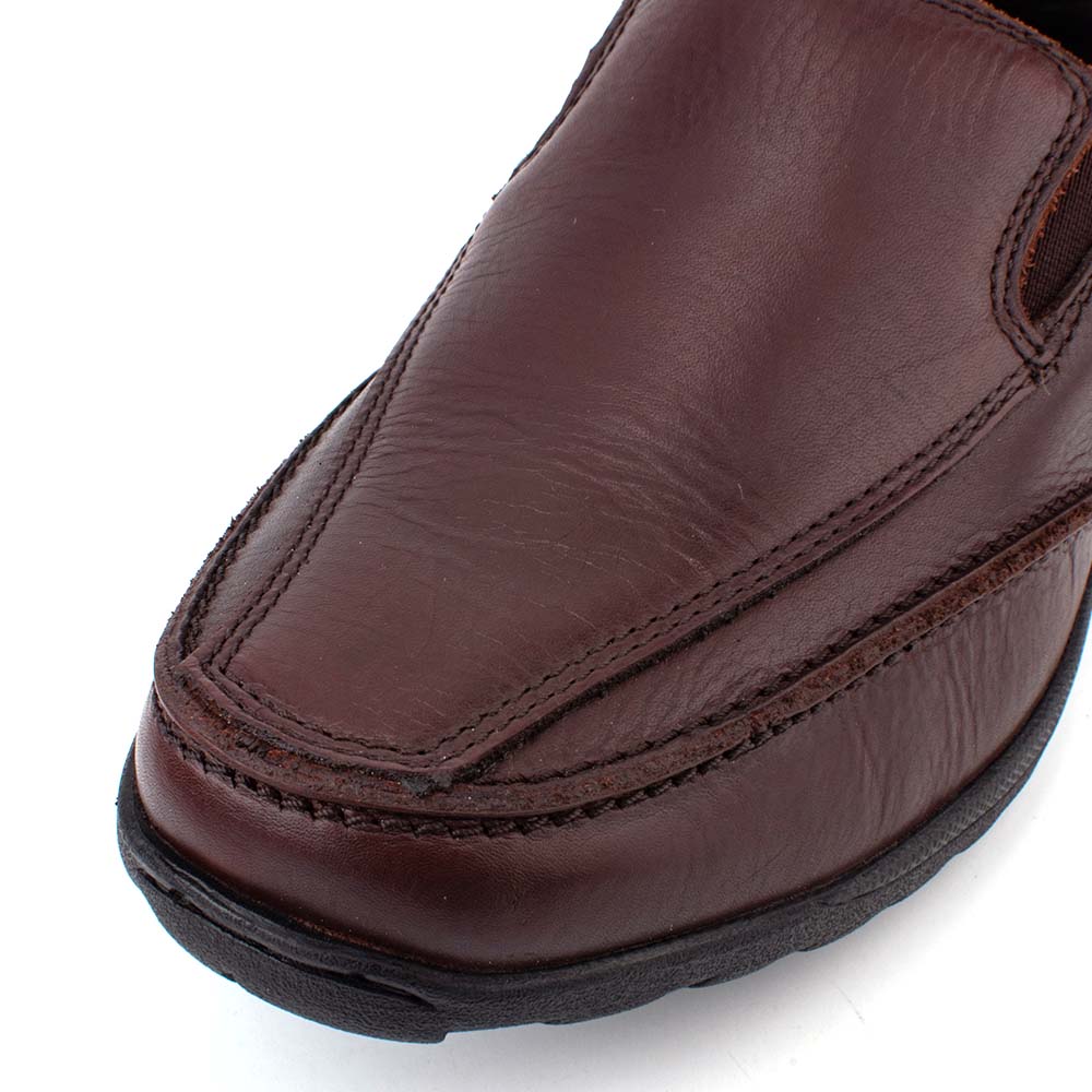 camel active | Slip On Basic Leather Men Shoes BURNLEY | Brown