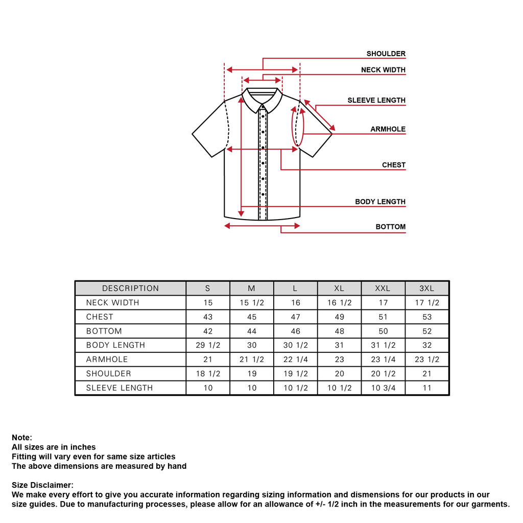 camel active | Short Sleeve Shirt in Regular Fit with Button Down Collar | Size Chart