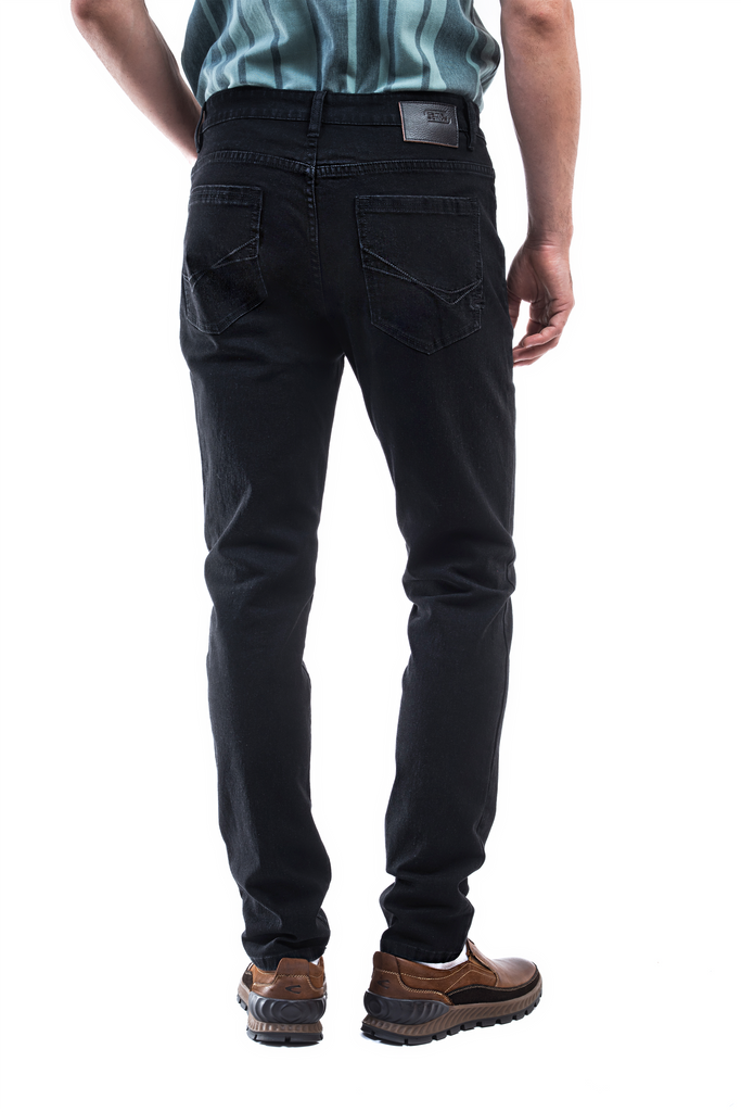 camel active | Jeans 208 Loose Fit with 5 Pockets | Black