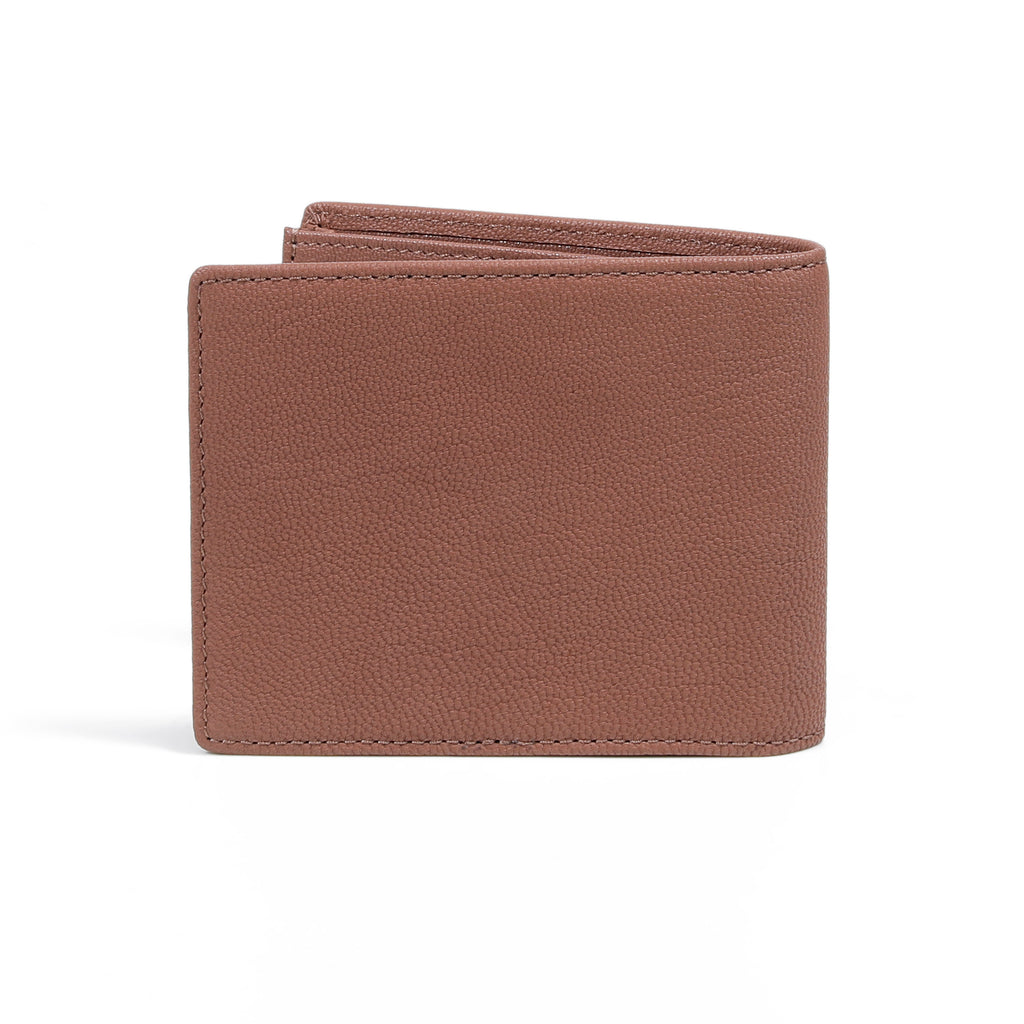camel active | Men Bi Fold Wallet Leather 10 Card Compartments Grainy Finished | Brown
