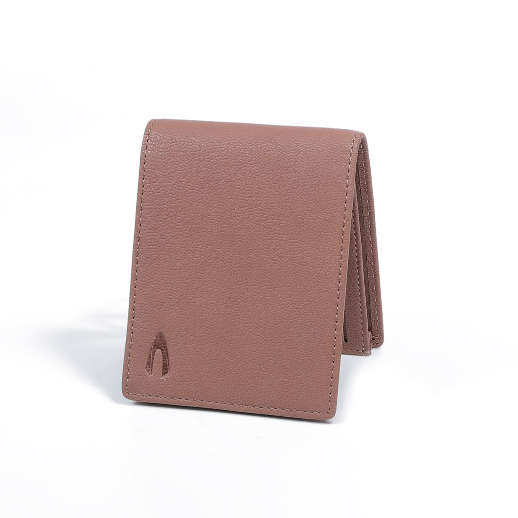 camel active | Men Bi Fold Wallet Leather 10 Card Compartments Grainy Finished | Brown