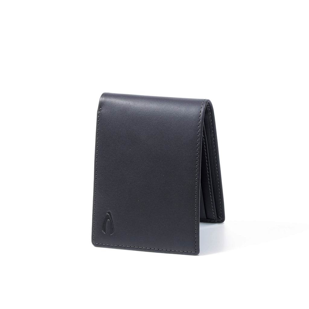 camel active | Men Bi Fold Wallet Leather 6 Card Compartments Wax Finished | Dark Brown