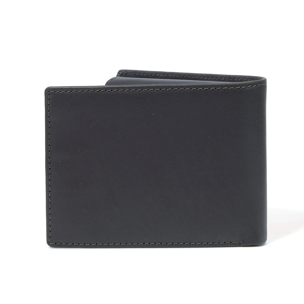 camel active | Men Bi Fold Wallet Leather 10 Card Compartments Wax Finished | Dark Brown