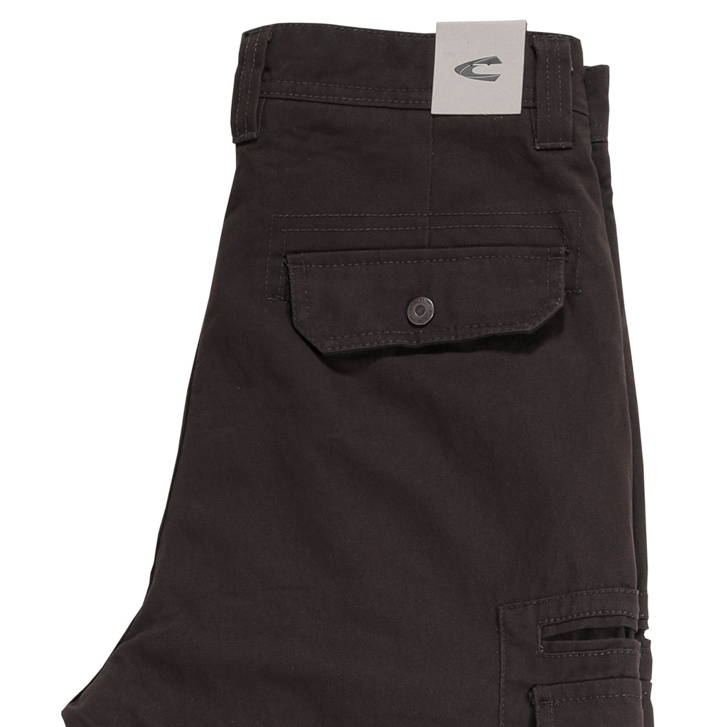 camel active | Cargo Trousers Regular Fit in Cotton Twill | Cacao