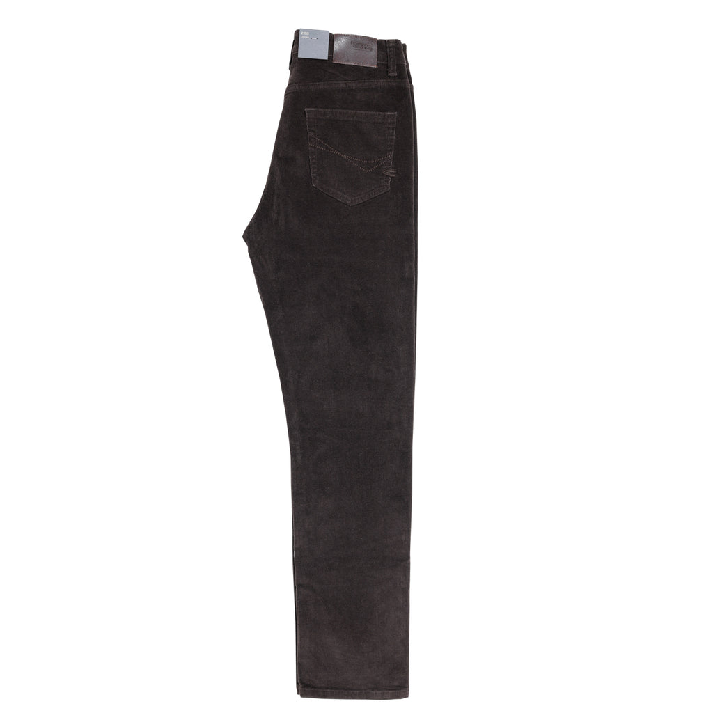 camel active | Chino Trousers in 208 Loose Fit with 5 Pockets | Dark Brown