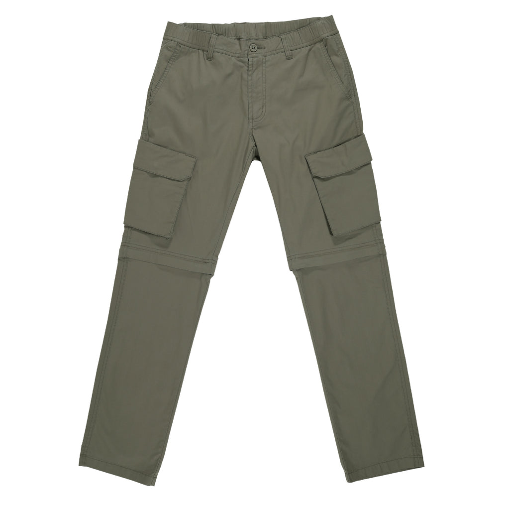 camel active | Cargo Trousers in Regular Fit with Detachable Legs | Olivecamel active | Cargo Trousers in Regular Fit with Detachable Legs | Olive