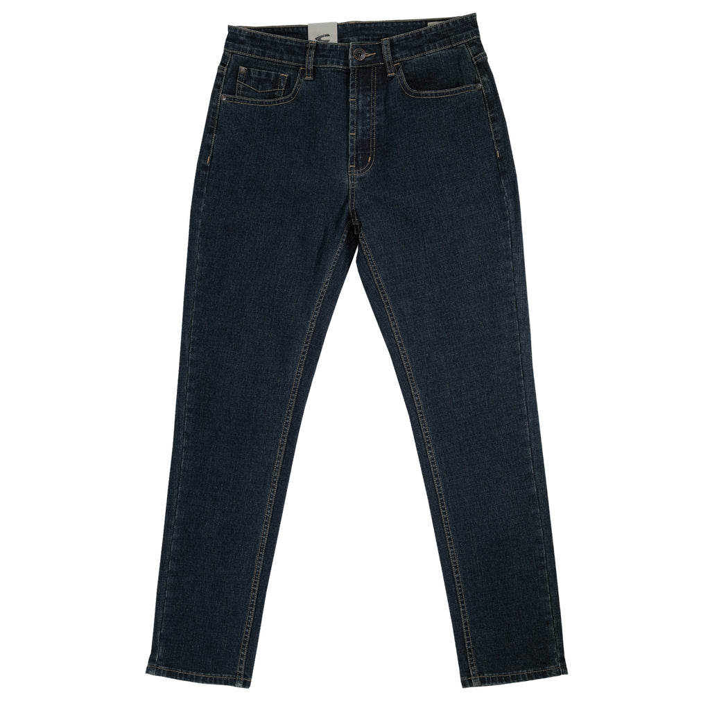 camel active | Jeans in 802 Regular Fit with 5 Pockets | Dark Blue